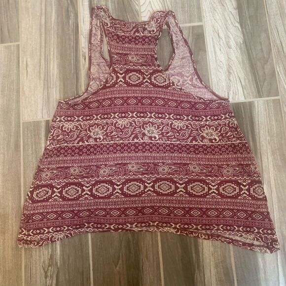 Forever 21 EUC Purple Print Tank - Picture 3 of 4